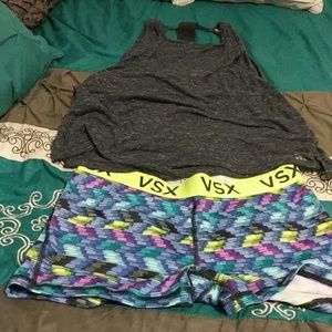 Vsx Victoria Secret work out fit nwot